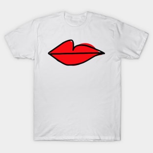 Red Lips As Seen On Villanelle T-Shirt